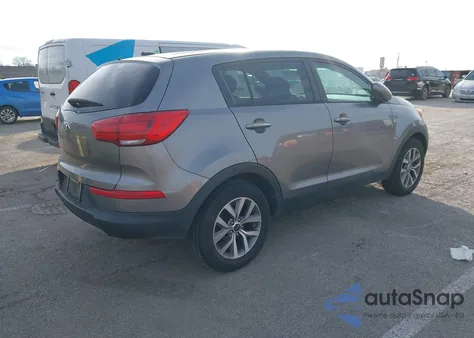 2016 Kia Sportage Lx from USA, damaged, VIN KNDPB3AC4G7795607